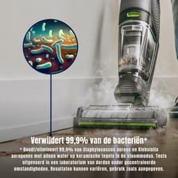 RVV® Steelstofzuiger met snoer - Steelstofzuiger - Stofzuiger - Grijs - ‎25cm x 27cm x 112cm — thumbnail 2