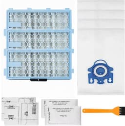 Geschikt voor Miele C2 C3 S5 S8 SF-HA 50-serie stofzuigers HEPA-filter 3D Airclean GN stofzak motorbeschermingsfilter — thumbnail 1