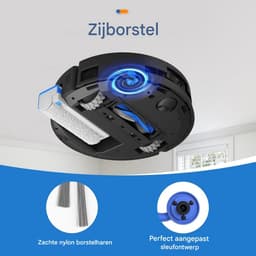 GELLDG 20-delige accessoirekit geschikt voor Ecovacs Deebot X9 PRO Omni / X11 PRO Omni robotstofzuigers - inclusief 1 hoofdborstel, 6 stofzakken, 2 dweilborstels, 4 filters, 6 zijborstels en 1 reinigingsborstel — thumbnail 4