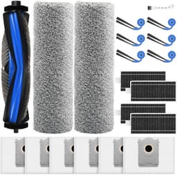 GELLDG 20-delige accessoirekit geschikt voor Ecovacs Deebot X9 PRO Omni / X11 PRO Omni robotstofzuigers - inclusief 1 hoofdborstel, 6 stofzakken, 2 dweilborstels, 4 filters, 6 zijborstels en 1 reinigingsborstel — thumbnail 1