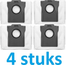 4 x stofzuigerzak voor de robot Dreame X30 - X40 - L10s ultra pro heat - X50 - Grote capaciteit tot 3L - beste kwaliteit vervangingen - voor Dreame L10s pro Ultra/L10s Pro Ultra Heat/X40 Ultra E12/L40 Ultra/L10s Ultra Gen2 - stofzuigerzakken — thumbnail 1