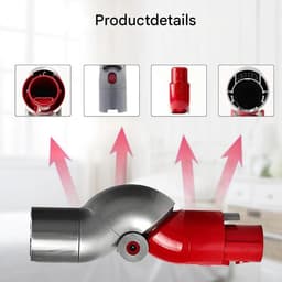 Dyson Stofzuigeraccessoires - Draaiconnector - Bedkastadapter - Quick Release Lage Meubilairadapter - 970790-01 - Voor Dyson V7 V8 V10 V11 V15 — thumbnail 4