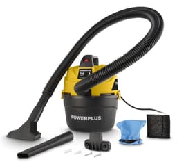 Powerplus elektrische stofzuiger nat-droog POWX318 - 750W stofzuiger werkruimte, huis, tuin, auto - 4l tank - met 2 acc. — thumbnail 1