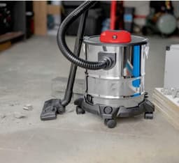 Aszuiger - As Stofzuiger 2000W – Asstofzuiger Met 20L RVS Tank voor Nat en Droog Zuigen – Asstofzuiger Op Wieltjes - Aszuiger Pelletkachel – Complete Set — thumbnail 4
