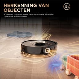 Shark PowerDetect NeverTouch Pro - 2-in-1 Robotstofzuiger met Dweilfunctie en Leeg/Laadstation - Vult én Leegt zelf Schoon/Vuil Water - RV2800ZEEU — thumbnail 2