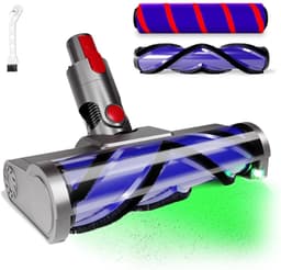 Accessoires Geschikt voor Dyson V7, V8, V10, V11 en V15 stofzuigers; gemotoriseerde borstels (met twee direct aangedreven bladen); Geschikt voorharde vloeren en laagpolige tapijten. — thumbnail 1