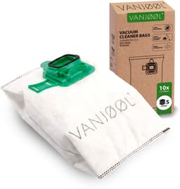 VANJOOL® Stofzuigerzakken voor Vorwerk Kobold VK140 / VK150 – 10 Stuks + 2 Filters – Geschikt voor FP140 / FP150 – 5-Laags Filtratie – Hoge Zuigkracht – Alternatief — thumbnail 1