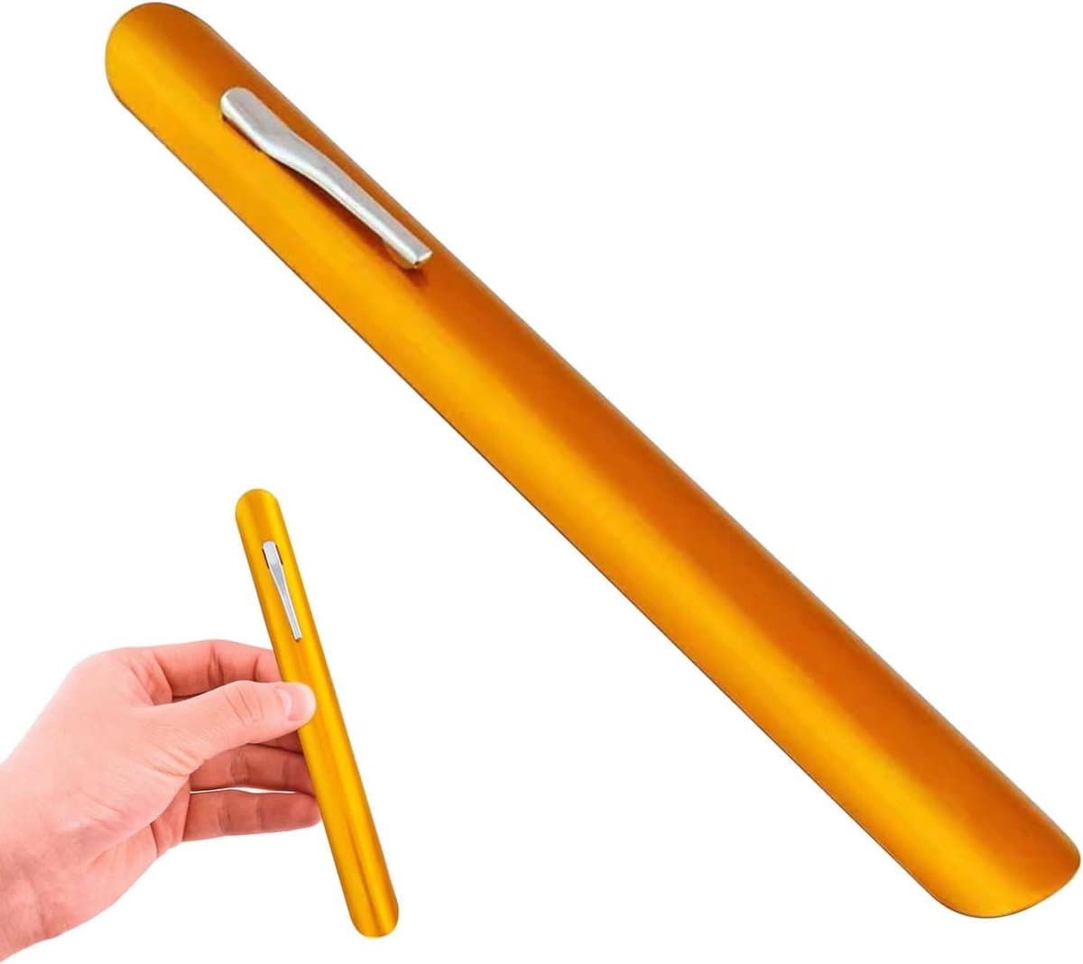 Kruimelveger Tafel - Brood Veegmachine - Tafel Reinigen - Roestvrij Staal - 15.5 cm - Goud — afbeelding 1