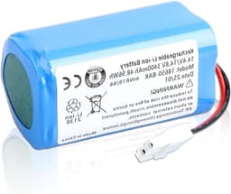 14.8V 3400mAh Li-ion Accu voor Robotstofzuiger - Vervangingsbatterij voor A4, A6, A9, V7 en meer, Lange levensduur en hoge capaciteit — thumbnail 1