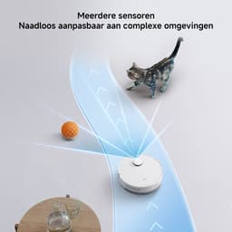 Xiaomi Robot Vacuum S40C – Robotstofzuiger met Dweilfunctie – 5000Pa Zuigkracht – Slimme LDS Lasernavigatie – App-bediening – Automatisch Opladen – Geschikt voor Harde Vloeren & Laagpolig Tapijt — thumbnail 5