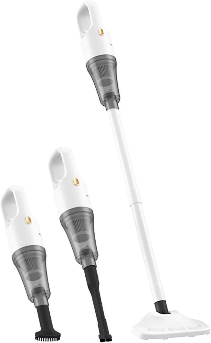 Draadloze Stofzuiger - Steelstofzuiger Handstofzuiger - Efficiënt Schoonmaken - Krachtige Zuigkracht - 4000 mAh Batterij - Zwart — afbeelding 1
