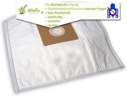 Stofzuigerzakken - Stofzakken - Schoon Huis - Inclusief Microfilter - 4 Liter Capaciteit - Wit — thumbnail 5