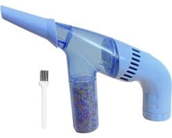 Kralen Stofzuiger Tool - Ambacht Reiniger - Sieraden Maken - Ergonomische Handgreep - 18.8 x 15 x 6.7 cm - Blauw