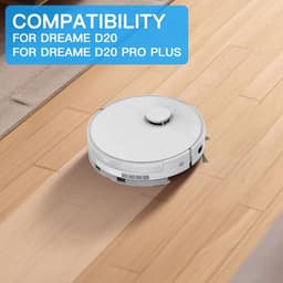 6 stuks Dweilpad vervanging voor Dreame D20 / D20 Pro Plus robotstofzuiger, accessoires, wisserdoek, pads, robotstofzuiger, reserveonderdelen, langdurig gebruik, wasbaar, reserveonderdelen — thumbnail 3