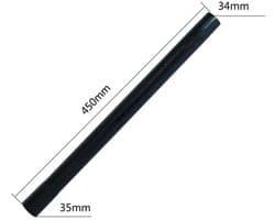 Stofzuigeraccessoires: rechte slang, lange steel, stijve slang, lange steel