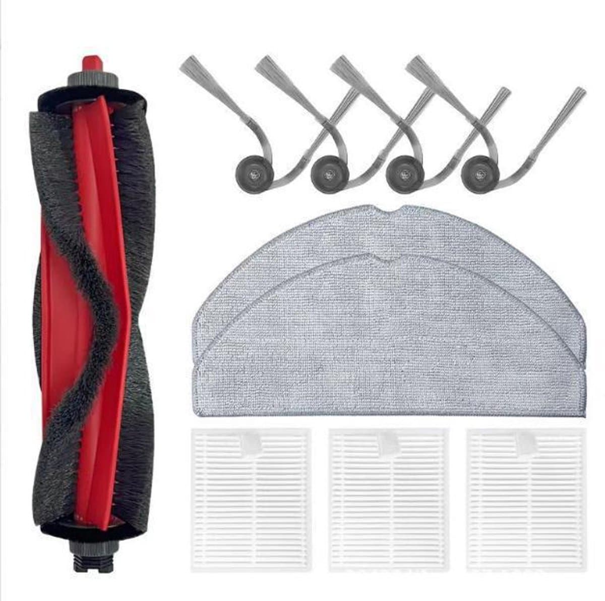 10 stuks Reserve Accessoires voor met Roborock Q7 M5/M5+, Q7 L5/L5+ Robotstofzuiger - 1 Hoofdborstel, 3 Filters, 4 Zijborstels, 2 Dweildoeken — afbeelding 1