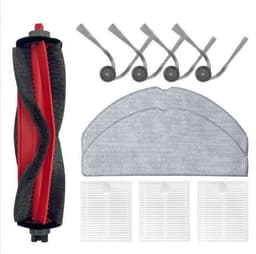 10 stuks Reserve Accessoires voor met Roborock Q7 M5/M5+, Q7 L5/L5+ Robotstofzuiger - 1 Hoofdborstel, 3 Filters, 4 Zijborstels, 2 Dweildoeken — thumbnail 1