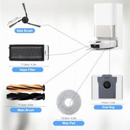 20 stuks accessoires voor Dreame X50 Ultra Complete / L40s Pro Ultra / L50 Pro Ultra / X50 Master / Matrix10 Ultra / L50s Pro Ultra, Mova V50 Ultra Complete / P50s Ultra robotstofzuiger - reserveonderdelen — thumbnail 3