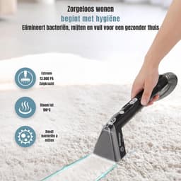 Aurixi® Tapijtreiniger machine - Tapijtreiniger - Tapijtreiniger apparaat - Zwart - ‎32cm x 19cm x 32cm — thumbnail 3