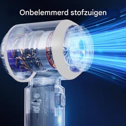 Ynkkvre -Handstaubsauger - Draadloze Stofzuiger - 3-Traps Zuigkracht 16.000 Pa + 4-In-1 Functie Blazen Opblazen Luchtonttrekking - 1 - Auto Huis Paars — thumbnail 3