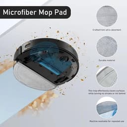 21 stuks Vervangingsonderdelen - geschikt voor Roborock Saros 10 stofzuiger - 1 rolborstel + 4 dweilpads + 4 randdweilen + 4 stofzakken + 4 zijborstels + 4 filters — thumbnail 3