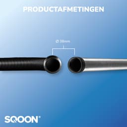 SQOON® Serviceset stofzuiger 38mm geschikt voor Numatic - Compleet vervangingsset - Ideaal voor harde vloeren, fijnstof en algemeen schoonmaakwerk — thumbnail 4