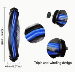 Vervangingsaccessoireset gescht voor Ecovacs T80 Omni/T80 Pro Omni Stofzuigerrobot Onderdelen 1 Hoofdborstel, 2 Rolmopdoekjes, 4 HEPA Filters, 6 Zijborstels, 6 Stofzakken — thumbnail 4