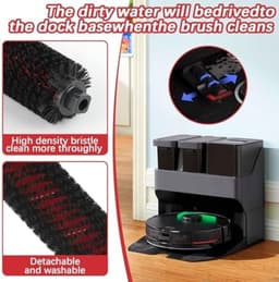 PromoHome Vervangingsborstel en WaterfilterGeschikt voor Roborock S7 Maxv Ultra, S7 Pro Ultra, G10, G10s, O35 — thumbnail 3