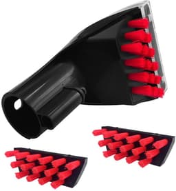 Reinigingsborstel - Stoere Vlekborstel Tool - Vervanging - Geschikt voor Bissell Rechtop & Draagbare Tapijtreinigers voor 3698Z/1558Z/3617Z/36985 Serie - Zwart - 1 Borstel + 2 Vervangende — thumbnail 1