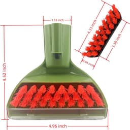 Verbeterde versie 5.3 "geschikt voor 1400B kleine groene machine multifunctionele borstel vervangstuk voor 1400B 3194 3353 2458 3588F 1986 1425 2513E 3624 sterk vuil borstelgereedschap toebehoren (groen 1 2) — thumbnail 3