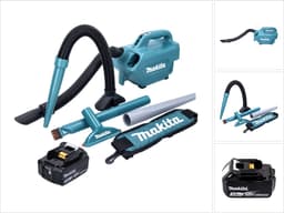 Makita DCL 184 F1 accu stofzuiger 18 V 54 mbar 0,5 l + 1x oplaadbare accu 3,0 Ah - zonder oplader — thumbnail 1