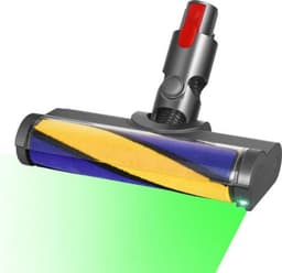 Turbomondstuk geschikt voor Dyson V8 V10 V11 V15 harde vloerborstels, LED-vloermondstuk — thumbnail 1