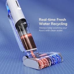 Multifunctionele 3-in-1 Schoonmaker – Stofzuiger – Dweil – Wasapparaat – Draadloos – 2-voudig Tanksysteem – 30 Minuten Gebruikstijd — thumbnail 2