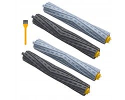 2 Sets Rubber Main Brushes for iRobot Roomba 800/900 Series