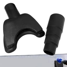 Boorstofvanger - Stofopvang - Werkplek Schoonhouden - Efficiënte Afzuiging - 138 cm Lengte - Zwart — thumbnail 2