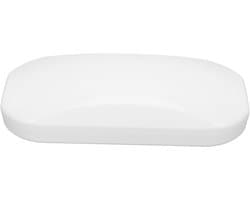 Handzame Kruimelveger - Kruimelverzamelaar - Snel Opruimen - Ingebouwde Opvangbak - 21 cm - Wit