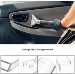SSTRWGOOD 2 Stuks Mondstukken voor Stofzuigers - Nassauger Polsterdüse - Binnen-Ø 38mm Buiten-Ø 45mm - Makkelijk Schoon Te Maken - Geschikt voor Meubelreiniging - Kunststof - Zonder Extra Accessoires — thumbnail 4