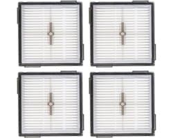 HEPA filters set van 4 - vervangingsaccessoires - wasbaar - efficiënt voor Robo.rock Q10 S5/Q10 S5+ - ShopVlot