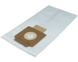 vhbw 20 stuks stofzakken, compatibel met de Kärcher T 7/1 Professional en T 9/1 BP stofzuigers – 33,5 cm x 18,5 cm, wit