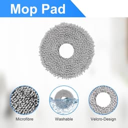Solidchoice- Accessoirekit Hoogwaardige Onderdelen - Hoofdborstel - HEPA Filters - Mop Pads - Zijborstels - Stofzakken - Compatibel met Roborock Qrevo S/Pro/MaxV/Plus - Robotstofzuigeronderdelen — thumbnail 3