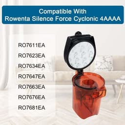 Twee vervangende filterpatronengeschikt voor Rowenta Silence Force Cyclonic 4AAAA RO7647EA RO7663EA RO7676EA RO7681EA (model RO76xx) stofzuigers, onderdeelnummer ZR903701. — thumbnail 2