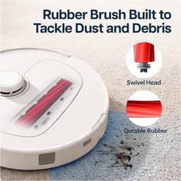 20-delige accessoireset voor Roborock P10S/P10 Pro/P10S Pure & Qrevo MaxV/Pro/S – 2 hoofdborstels, 4 stofzakken, 4 dweilpads, 4 filters & 6 zijborstels — thumbnail 4