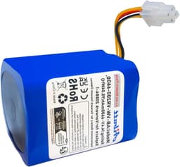 Stofzuiger Accu - Reserveaccu Robotstofzuiger - Stofzuigen Huis - Hoge Capaciteit 6600mAh - 144V - Zwart — thumbnail 1