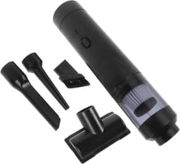 Draadloze Handstofzuiger - Mini Stofzuiger Auto - Auto Interieur Reinigen - Dubbele Nat-Droogfunctie - 27 cm Lengte - Zwart — thumbnail 1