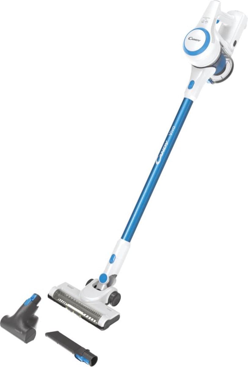 Candy CVIVA20 011 Steelstofzuiger Batterij/Accu Droog Zakloos 0,7 l Wit — afbeelding 1
