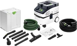 Festool CT 15 CLEANTEC mobiele afzuigkap 1200 watt 15 L ( 578327 ) + 8-delige Craftsman reinigingsset ( 577258 ) — thumbnail 1