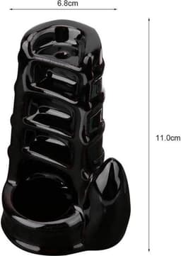 Keramische Rook Backflow Wierook Houder - Waterval Wierook Kegels - Aromatherapie Ornament Home Decor (#5) . — thumbnail 2
