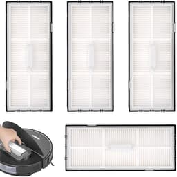 Ronte - Set van 4 filters voor robotstofzuiger - Geschikt voor diverse modellen, vervangingsonderdelen — thumbnail 1