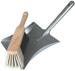 Metaal Stoffer en Blik - Efficiënt Schoonmaken voor Huis en Werkplaats — thumbnail 1