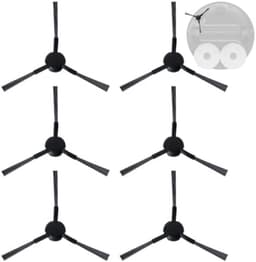 PromoHome Robotstofzuiger Zijborstels - 6 Stuks - Universele Compatibiliteit — thumbnail 1